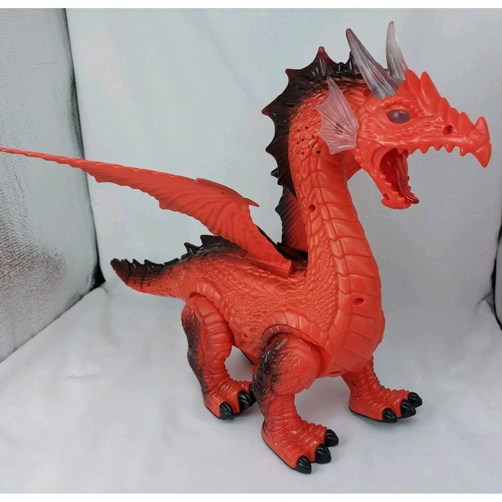 Discovery Toys Smolder the Fire‎ Breathing Dragon Lights Sound Tested *No Remote